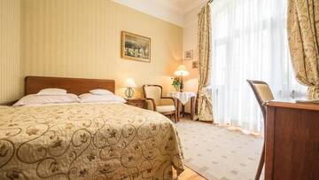 Фото номера Двухместный номер с 1 кроватью или 2 отдельными кроватями Отель Hotel Villa Romantica г. Шклярска-Поремба 8
